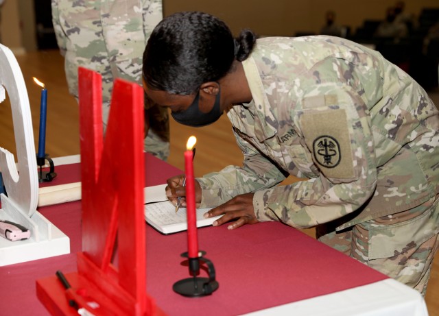 Signing the NCO Book