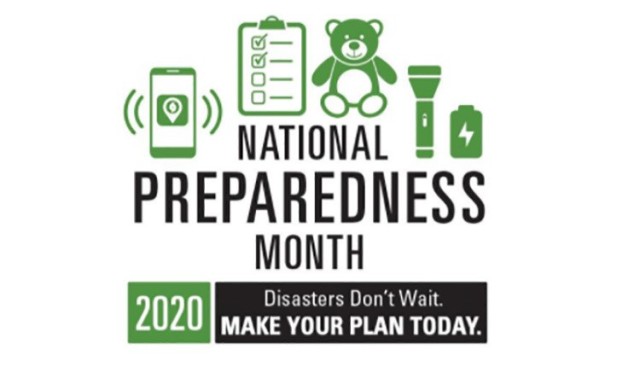 National Preparedness Month is recognized each September to promote family and community disaster planning now and throughout the year.