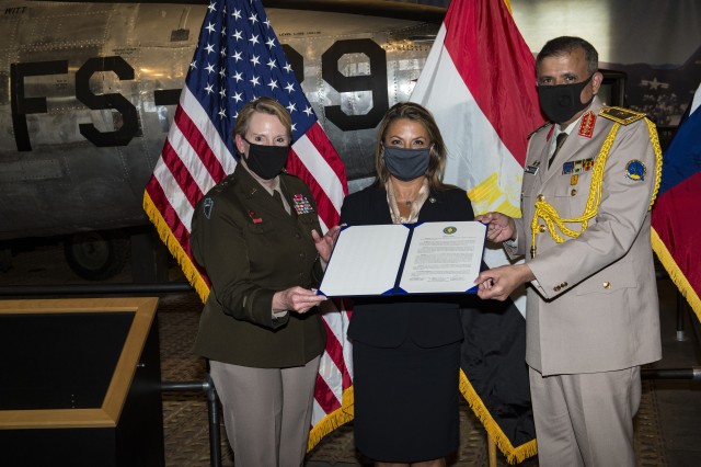Texas National Guard, Egypt begin SPP relationship