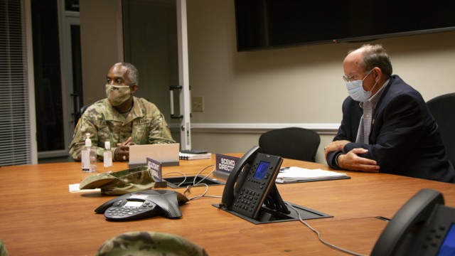 New regional Army Corps commander meets leaders across South Carolina