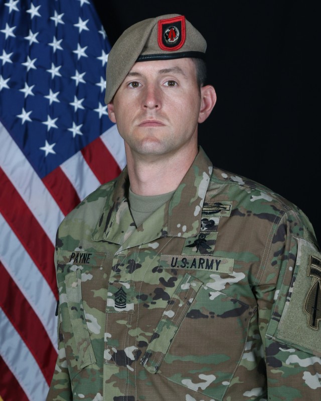 Sgt. Maj. Thomas &#34;Patrick&#34; Payne, an Army Ranger assigned to the U.S. Army Special Operations Command, will receive the Medal of Honor after he risked his life to save dozens of hostages facing imminent execution by ISIS fighters in...