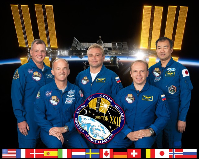 Expedition 22 Crew Portrait