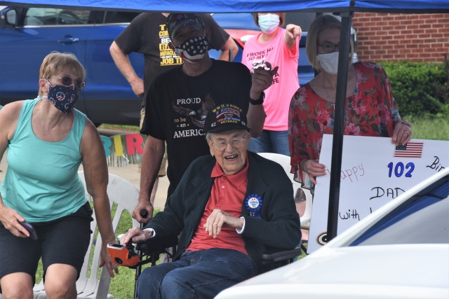 Fort Knox, area leaders wish 102-year-old veteran unexpected happy birthday