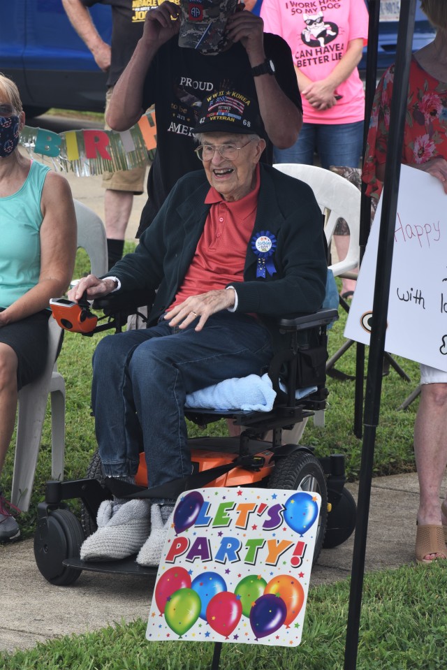 Fort Knox, area leaders wish 102-year-old veteran unexpected happy birthday