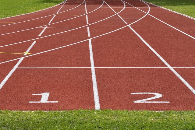Track Stock Photo