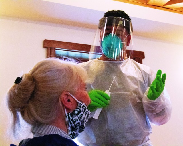 Michigan Guard conducts free COVID tests on Mackinac Island