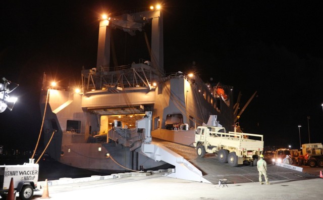 599th Trans. Bde., partners upload 25th ID for JRTC