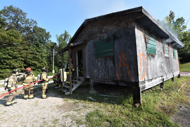 Building fire provides ‘win-win-win’ for Fort Campbell firefighters, Fort Knox, 19th Engineers