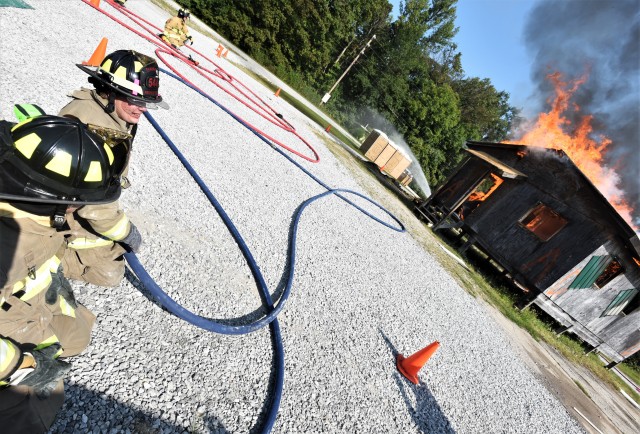 Building fire provides ‘win-win-win’ for Fort Campbell firefighters, Fort Knox, 19th Engineers