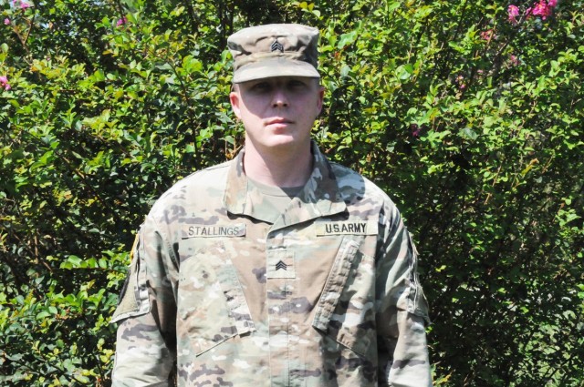 Sgt. Christopher Stallings, 91st Military Police Detachment, 519th Military Police Battalion