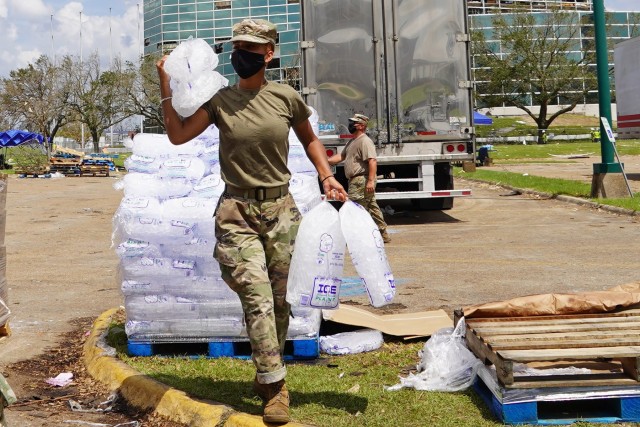 Louisiana National Guard responds to hurricane, COVID-19