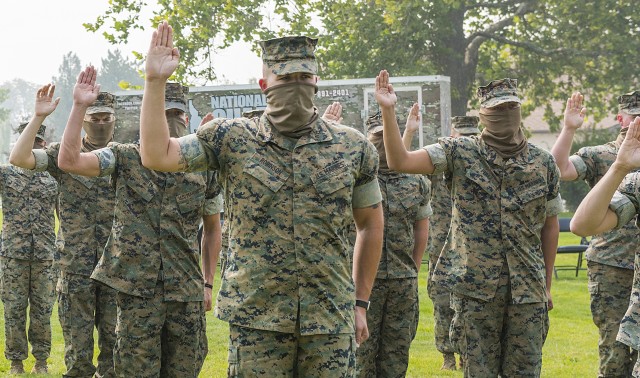 Former Marine Reservists enlist in Idaho National Guard