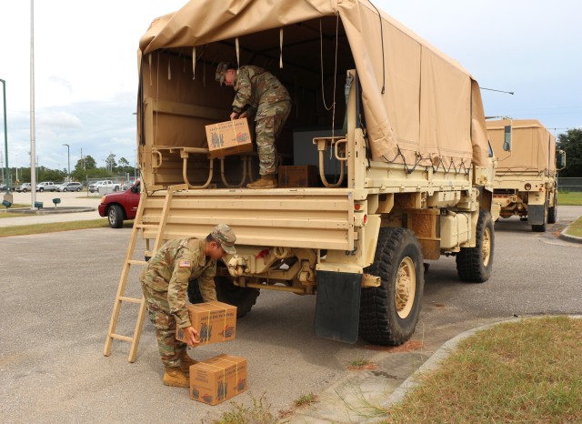 890th Engineers prepare for Hurricane Sally
