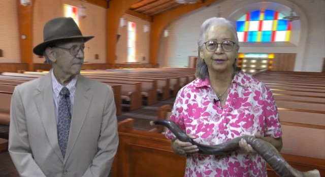 Dr Sam Caron and Mary Caron