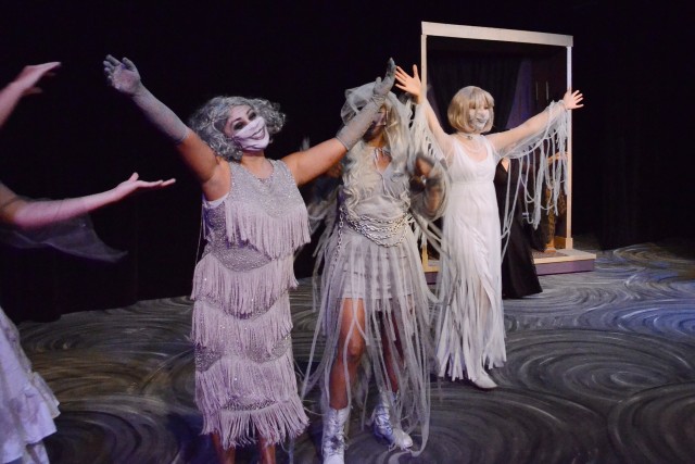 VICENZA, Italy - “The Addams Family” cast members perform during a dress rehearsal Aug. 19, 2020 at Soldiers’ Theatre on Caserma Ederle.
...