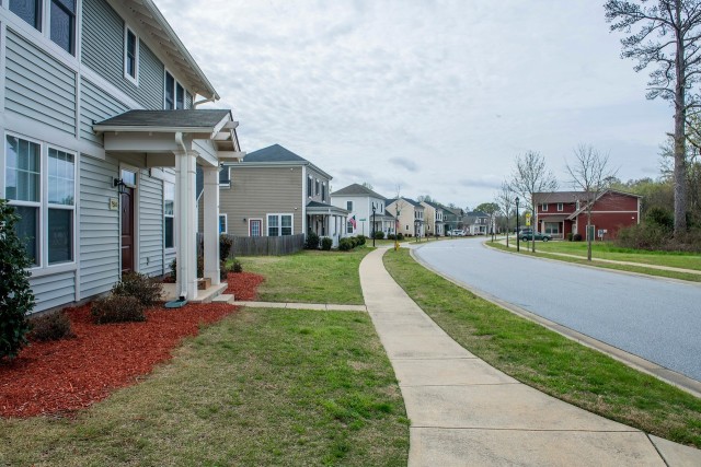FORT BENNING, Ga. – Family housing at Fort Benning, in a March 2020 photo.

(U.S. Army photo by Patrick A. Albright, Maneuver Center of Excellence and Fort Benning Public Affairs)

