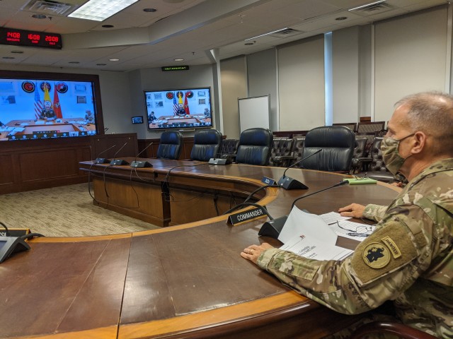U.S., Colombian Army Bilateral Staff Talks 