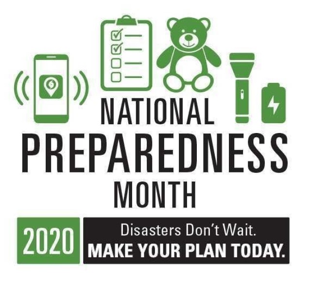 National Preparedness Month reminds residents to always be prepared when disasters hit