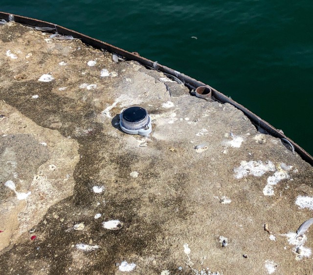 A new solar lantern installed at the Lorain Harbor breakwater, Lorain, OH, July 14, 2020.
...