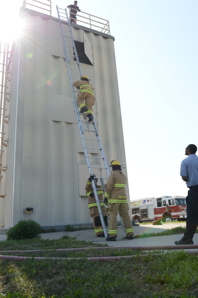 Nebraska Guard assumes firefighter training stalled by virus