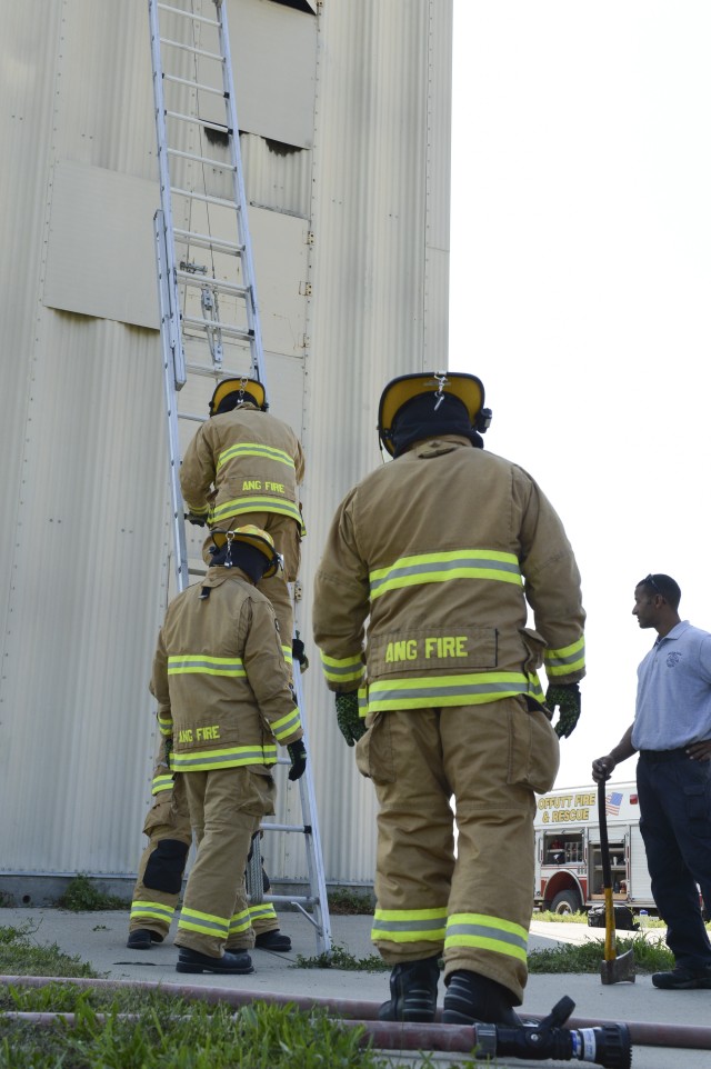 Nebraska Guard assumes firefighter training stalled by virus