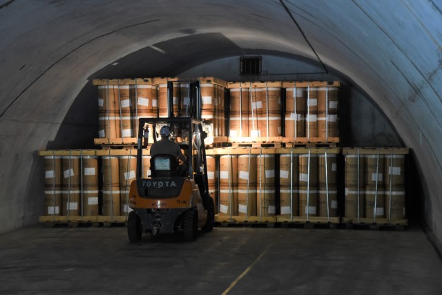 The transfer of magazine-stored energetics is a critical mission.