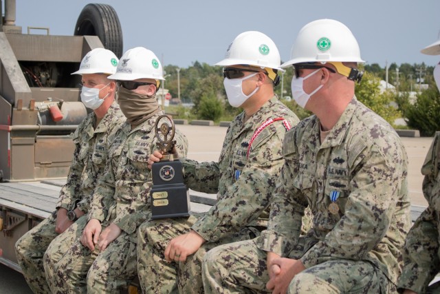 Seabees win annual Joint Truck Rodeo