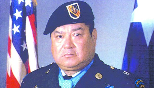 Medal of Honor awardee Master Sgt. Roy Benavidez