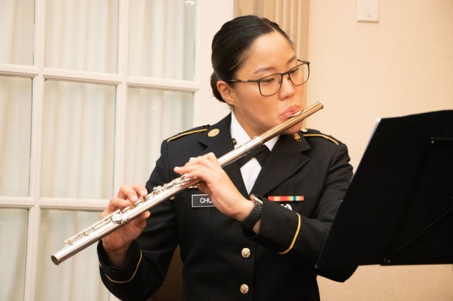 Chung’s childhood experience playing recorder, as well as her graduate work in early music history and participation in Stony Brook’s Early Music Program, primed her interest in earning a spot in the prestigious Old Guard Fife and Drum Corps.