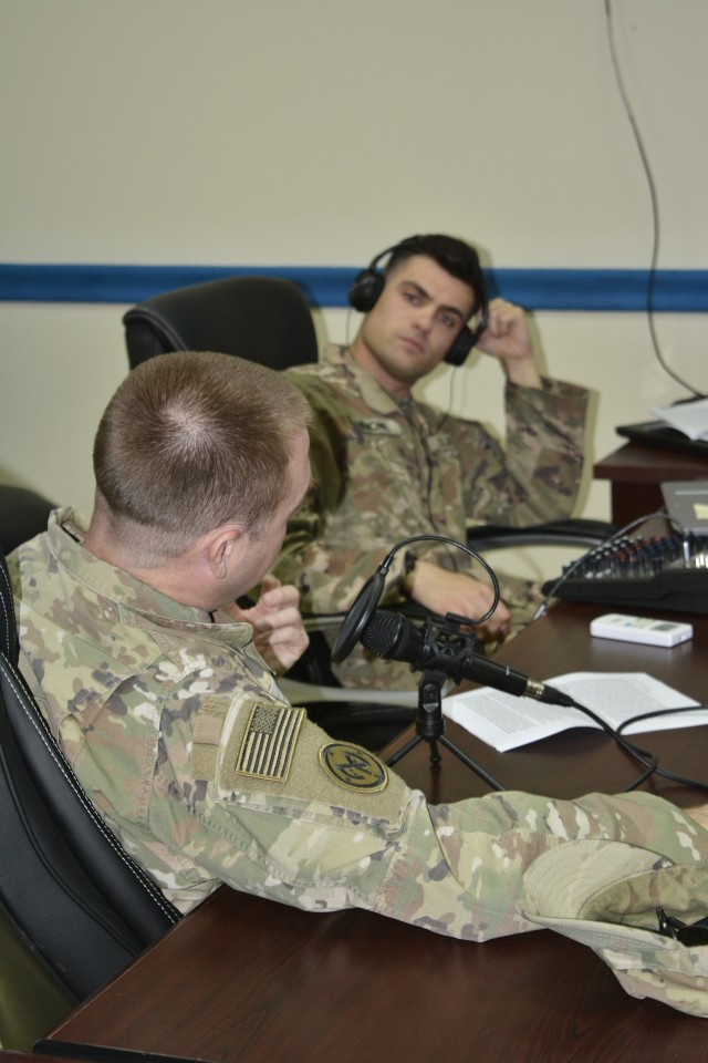 Task Force Spartan podcast communicates intel in new way