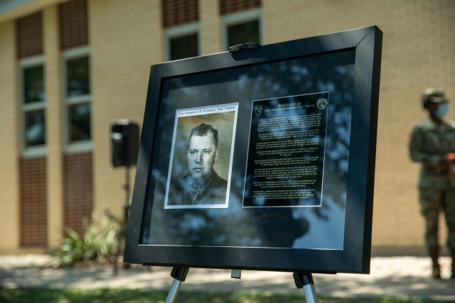 Families, Veterans, and Troopers gather to recognize three 1st Cavalry Division Veterans who served in 2nd Battalion, 7th Cavalry Regiment, 3rd Armored Brigade Combat Team, during the Vietnam War, 25 September, 2020. Gen. (R) Barry McCaffrey, 1st...
