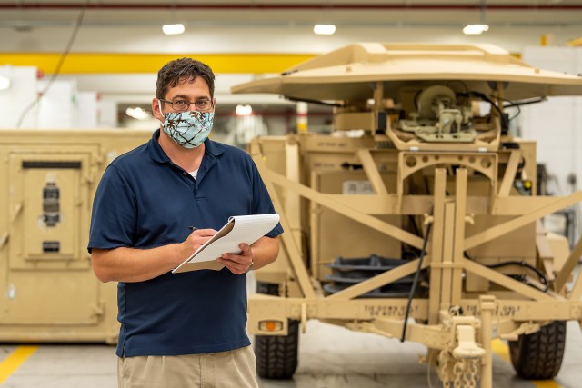 Lead Process Improvement Specialist Chris Gogola was named the Tobyhanna Army Depot Employee of the Quarter for the third quarter of fiscal year 2020, senior category.