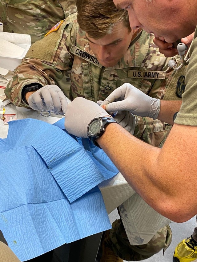 566th MCAS Cobras conduct real world treatment