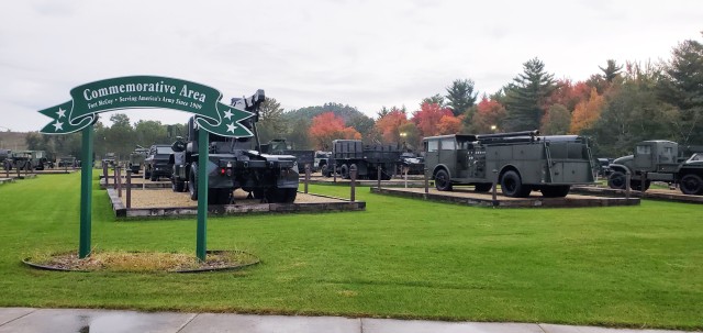 A scene of Equipment Park is shown with fall colors Sept. 24, 2020, at Fort McCoy, Wis. Equipment Park is inside the installation’s historic Commemorative Area. The Equipment Park is an outdoor display of historic and present-day equipment...