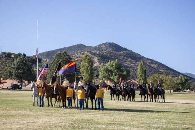 B Troop hosts local 2020 cavalry competition
