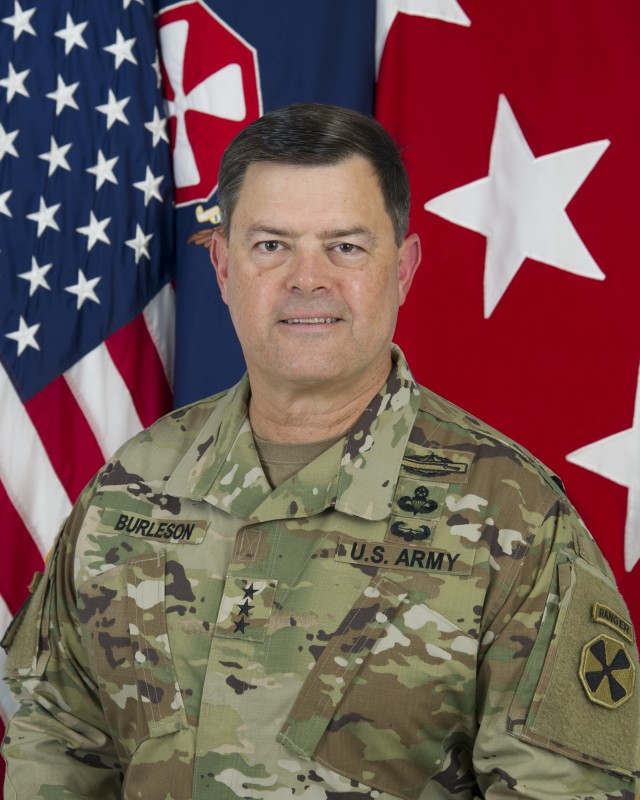 Lt. Gen. Willard Burleson III, Eighth Army commanding general