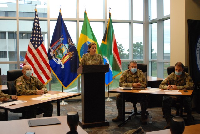 New York National Guard, Brazil share COVID-19 experiences