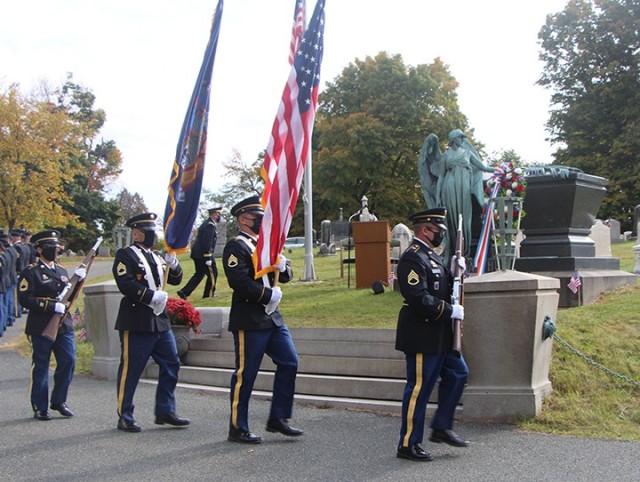 NY National Guard honors 21st President