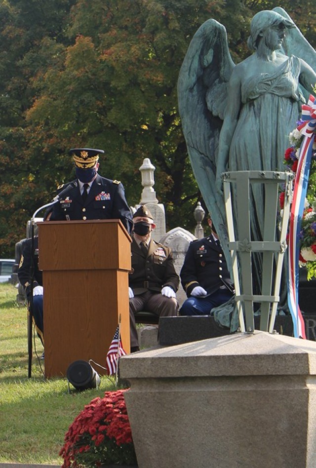 NY National Guard honors 21st President