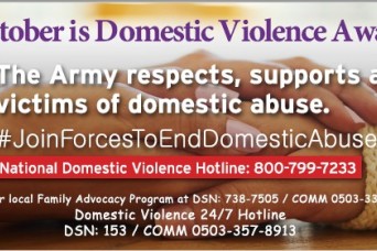 Domestic Violence: Army programs, processes work | Article | The United ...