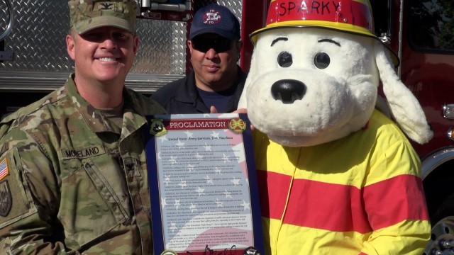 Fort Report: Proclamation kicks off Fire Prevention Week
