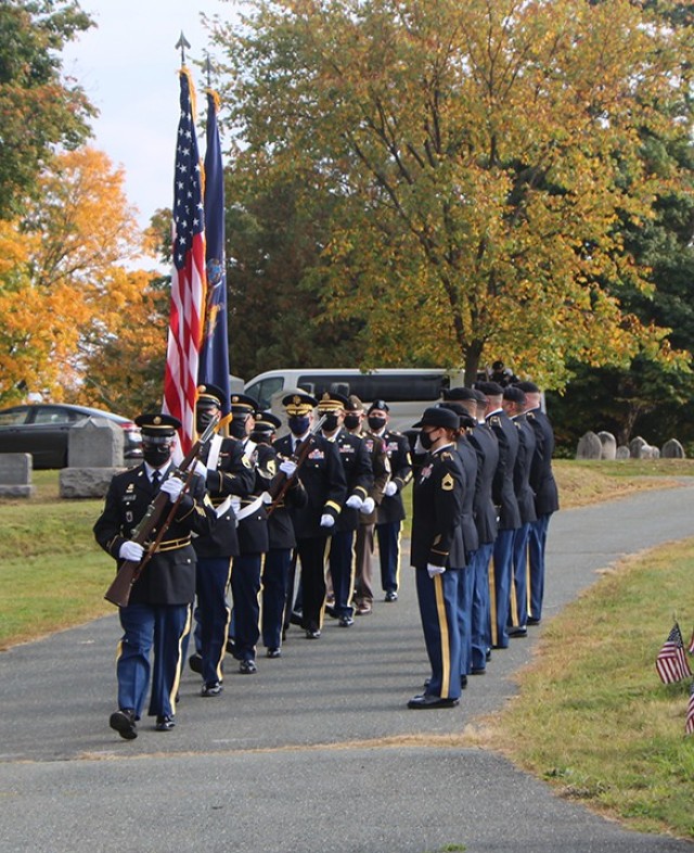 NY National Guard honors 21st President