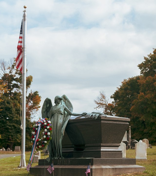 NY National Guard honors 21st President