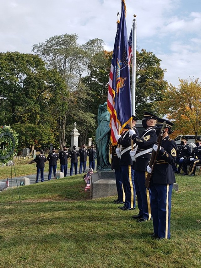 NY National Guard honors 21st President