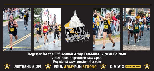 Fort Knox virtual Army Ten Miler run scheduled to occur Oct. 16-18