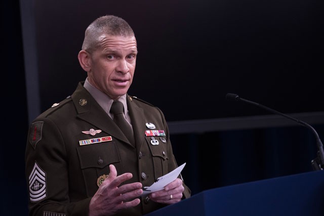 This year, AUSA will present a dynamic virtual conference highlighting the capabilities of Army organizations and a wide range of industry products and services, as well as forums covering readiness, technology, and modernization. Pictured here is SMA Michael A. Grinston, Sergeant Major of the Army.