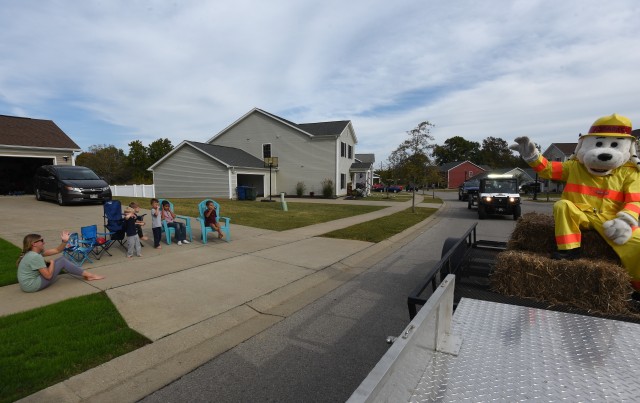 Fort Knox community celebrates Fire Prevention Week with multiple community parades