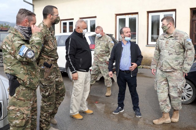 Oregon Guardsman donates supplies to underserved Kosovo school