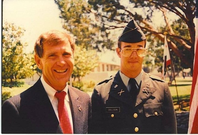 Col. Allan Dollison&#39;s commissioning day.