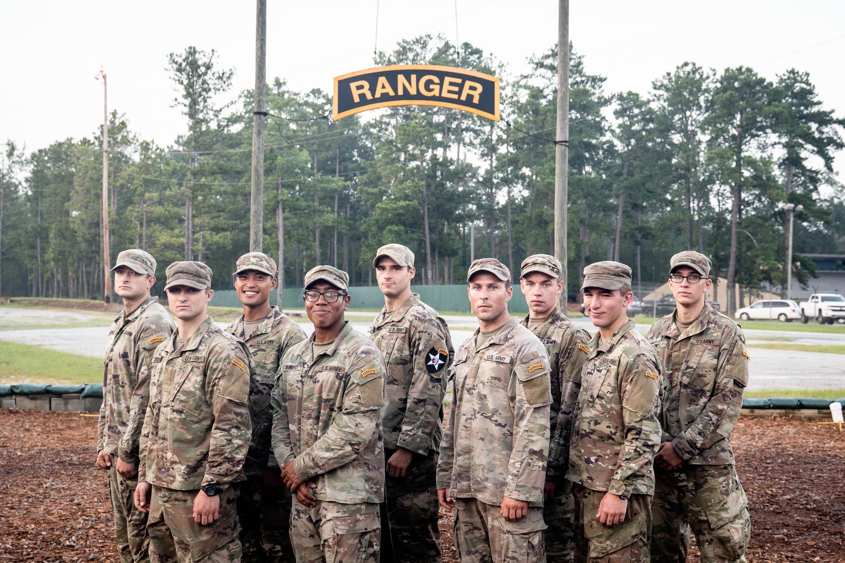 Recruits Rangers in Army Guard training program Article The